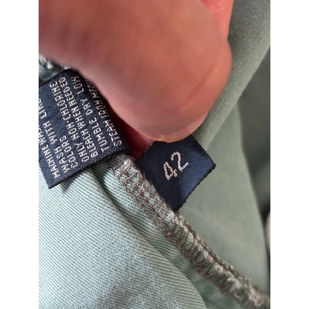 Polo Ralph Lauren Mens 42 Green Cotton Cargo Shorts Classic Fit Seafoam Utility